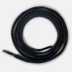 Shoe Accessories*BÄR shoes Cotton shoelace flat black