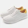 Sneaker | Lace-ups*BÄR shoes Harper weiß/zitrone
