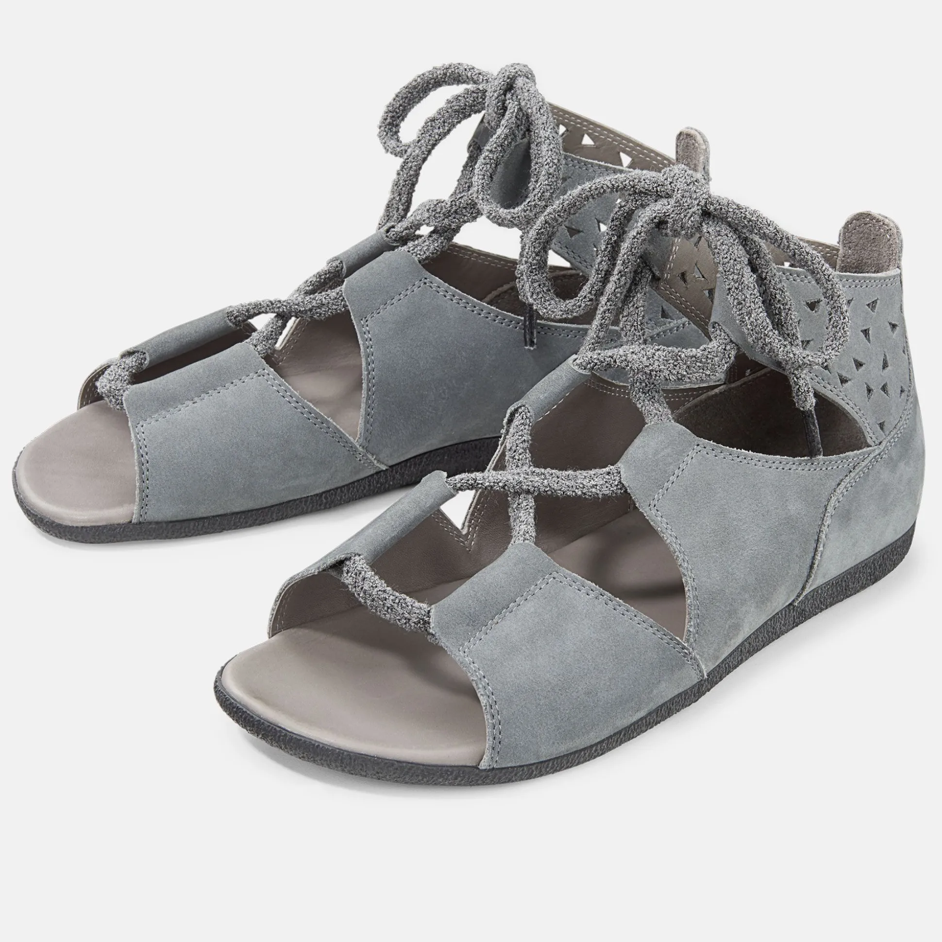 Sandals*BÄR shoes Jacky darkgrey