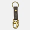 Leather Accessories*BÄR shoes Keychain BÄR darkbrown