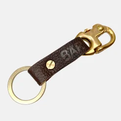 Leather Accessories*BÄR shoes Keychain BÄR darkbrown