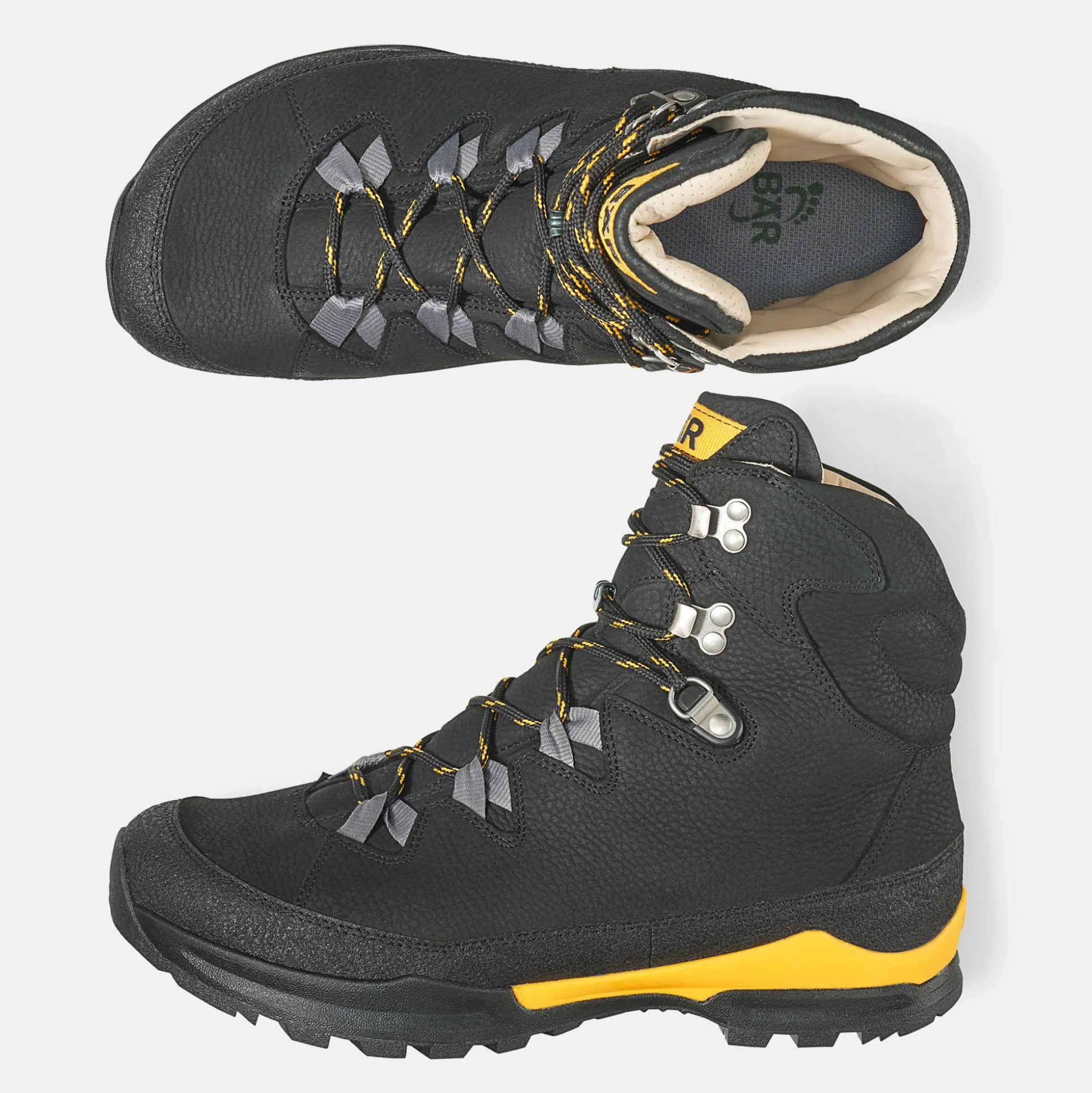Boots | Hiking Shoes*BÄR shoes Mountain comfort hiking boots 2.0 black/orange
