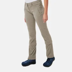 Clothes*BÄR shoes Zip trekking trousers ladies beige
